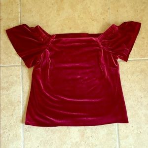 White House Black Market off the shoulder shirt